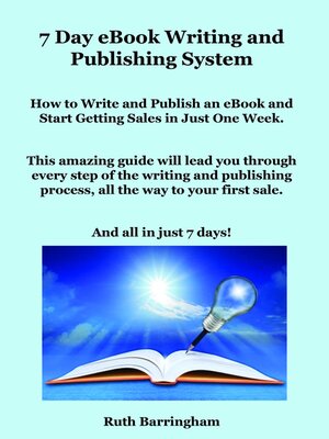 cover image of 7 Day eBook Writing and Publishing System
